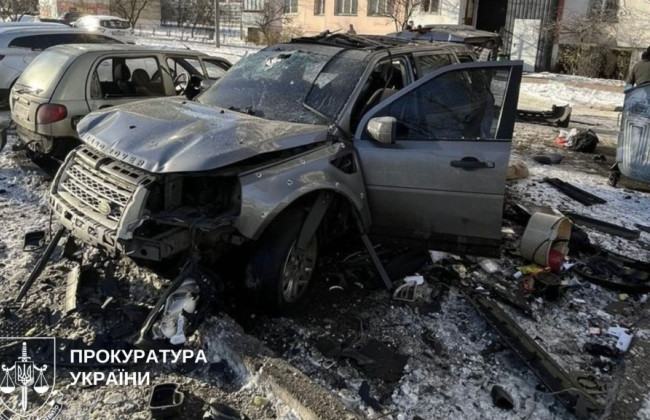 Взрыв автомобиля на Оболони квалифицирован как теракт — прокуратура
