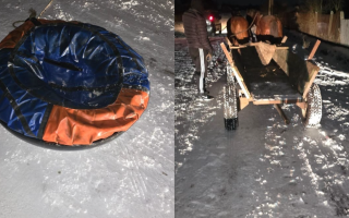 На Львівщині 17-річний хлопець травмувався під час катання на тюбінгу, причепленому до кінного воза