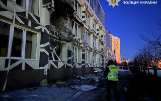 В Киеве вражеский дрон попал в частную клинику – есть пострадавшие и погибший