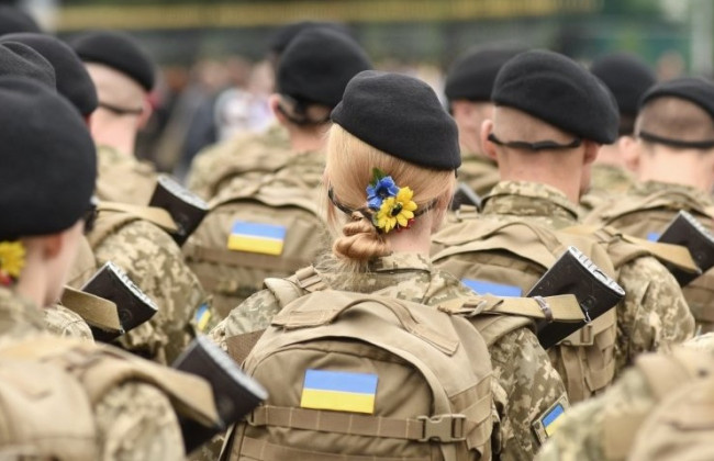 В Вооруженных Силах Украины значительно выросло количество женщин-офицеров: уже 21% от состава