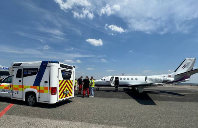 МОЗ: дівчинку з Києва, яка впала в яму з гарячою водою, евакуювали до клініки Німеччини
