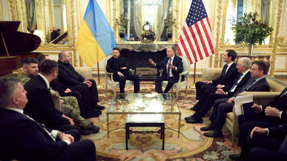 Переговоры Украины и США во Франции: Зеленский анонсировал обсуждение ЗАЭС и территорий