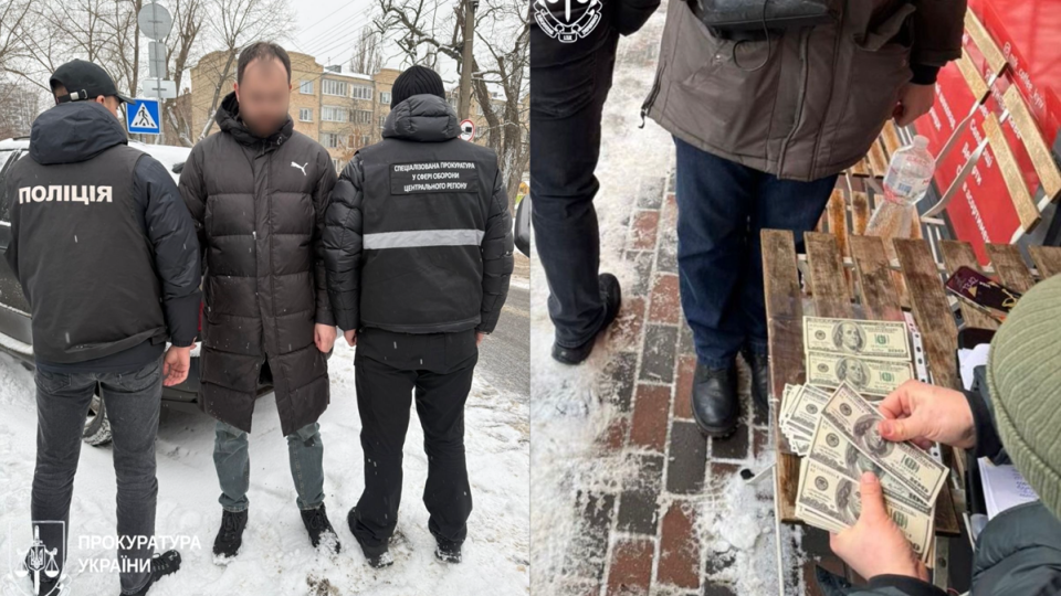 В Киеве военный требовал 8 500 долларов взятки за «тыловую службу» и бронирование