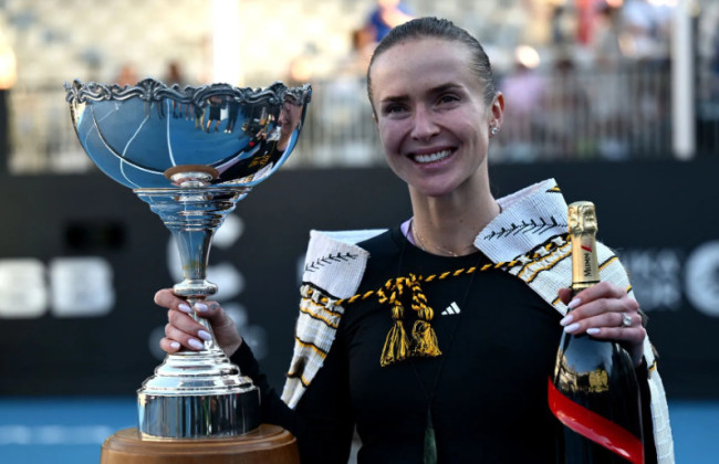 Українська тенісистка Світоліна виграла престижний турнір в Окленді