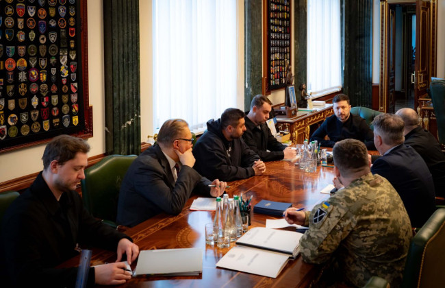 Зеленський доручив завершити та подати на розгляд документ щодо гарантій безпеки для України від США