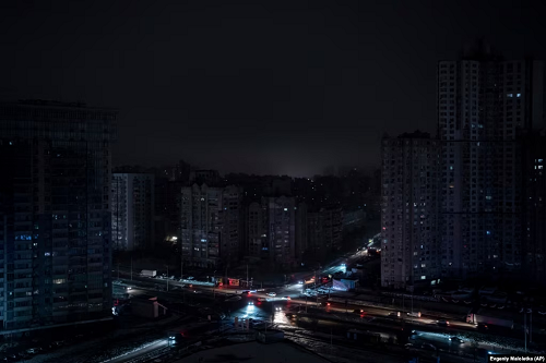 Частина Києва може залишатися без світла до кінця доби