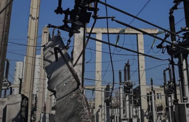 На Одещині ворог суттєво пошкодив два енергетичні об’єкти ДТЕК