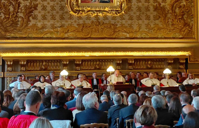 Председатель Верховного Суда Станислав Кравченко принял участие в открытии судебного года в Кассационном суде Франции, фото