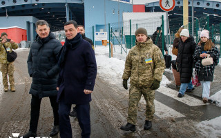 В пункте пропуска «Ужгород» открыли пешеходную полосу движения, фото