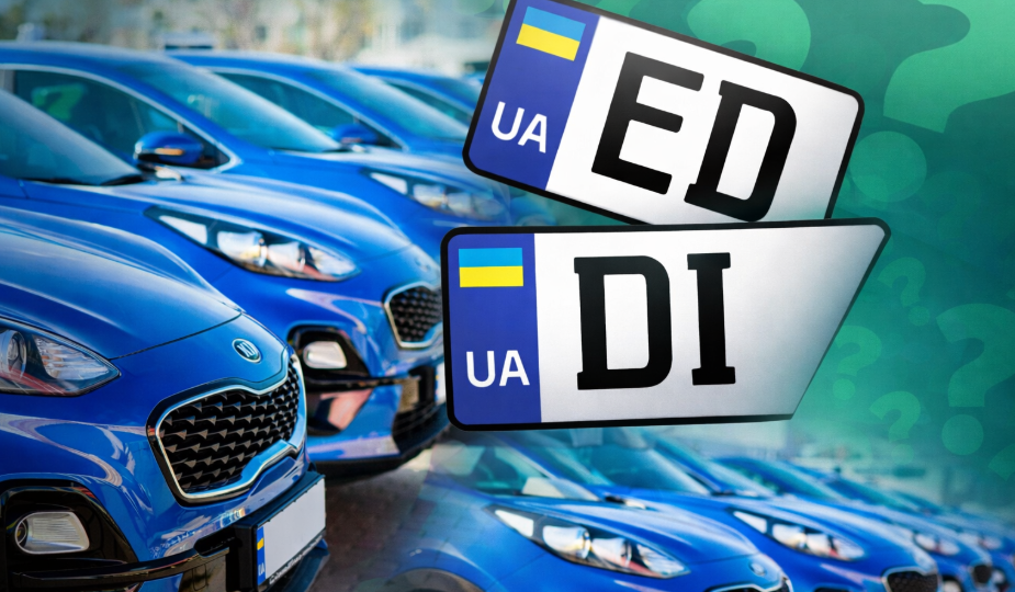 Что означают буквы DI и ED на номерных знаках автомобилей — разъяснение