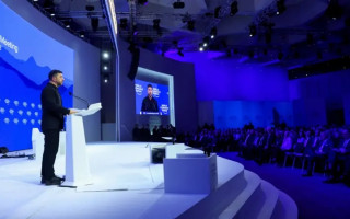 Зеленський у Давосі згадав «День бабака» у питанні нинішньої ситуації в Україні