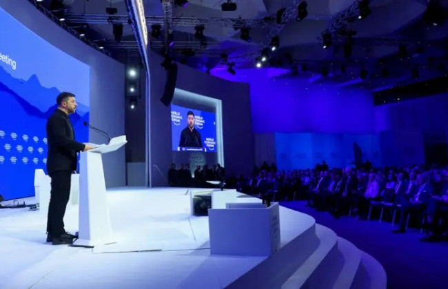 Зеленський у Давосі згадав «День бабака» у питанні нинішньої ситуації в Україні