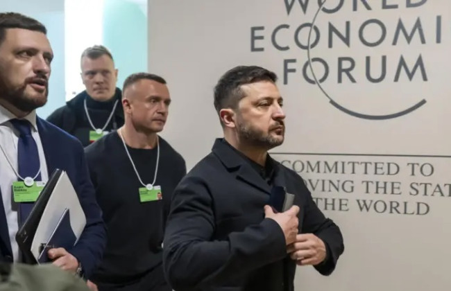 Зеленский в Давосе заявил, что НАТО — это вера, что США вмешаются в случае угрозы, но Европе нужна собственная сила
