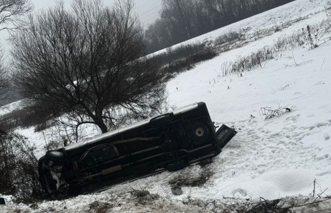 Ехали на отдых: на Закарпатье автобус с детьми вылетел с трассы и перекинулся, есть пострадавшие
