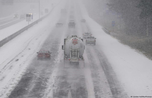Зимний шторм «Ферн» накрыл США — 18 штатов ввели чрезвычайное положение, есть погибшие, фото и видео