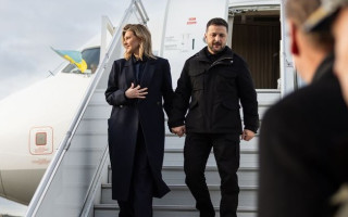 Зеленський та перша леді прибули до Вільнюса на річницю Січневого повстання, відео