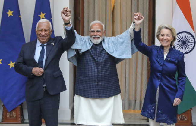 ЕС и Индия заключили историческое торговое соглашение на фоне тарифного давления США и конкуренции с Китаем