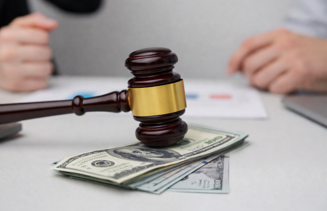 Следователь полиции получила штраф в 34 тысяч гривен за обещание «решить вопрос» с выездом за границу за $25 тысяч