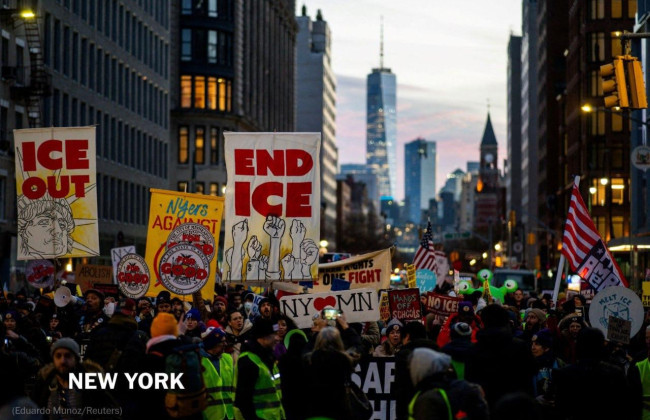 В США прошли массовые протесты против миграционной политики Трампа, видео