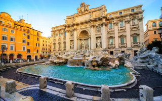 В Риме с 1 февраля ввели плату за посещение известного фонтана Треви