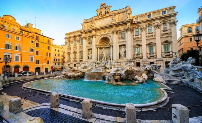 В Риме с 1 февраля ввели плату за посещение известного фонтана Треви