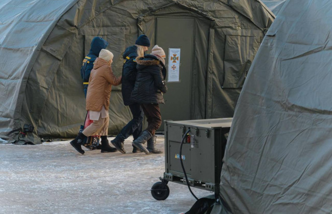 МВД увеличивает количество пунктов обогрева в Киеве и Харькове