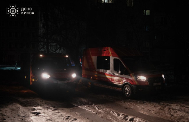 Два района Киева — преимущественно без тепла в результате ночной атаки РФ