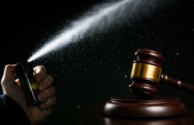 В Хмельницкой области будут судить мужчину, который напал на ТЦК с газовым баллончиком — военные получили химические ожоги