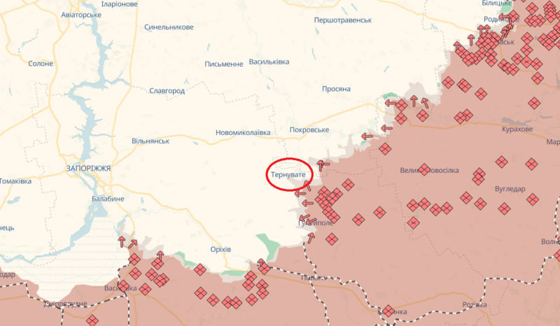 ЗСУ зачистили Тернувате на Запоріжжі — селище повернулося під контроль України