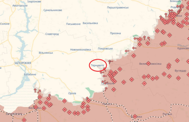 ЗСУ зачистили Тернувате на Запоріжжі — селище повернулося під контроль України