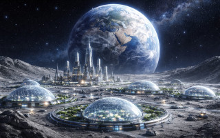 SpaceX переключила внимание: вместо Марса компания планирует построить город на Луне — Илон Маск