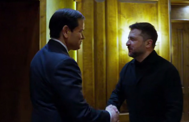 Зеленський повідомив, про що говорив з Рубіо у Мюнхені