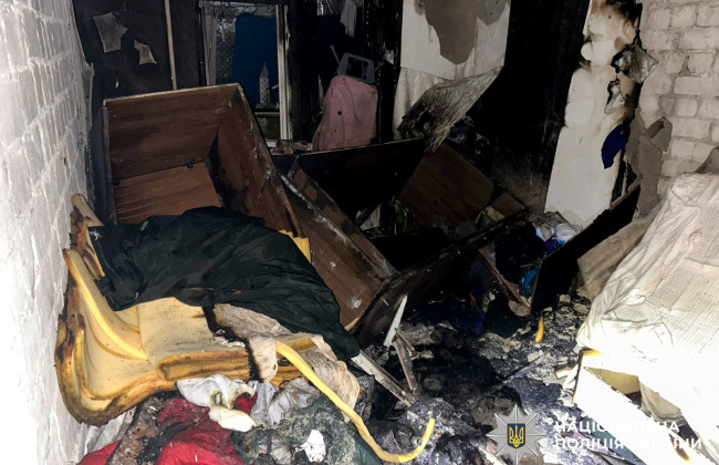 В Ровно мужчина облил 74-летнего отца бензином и поджег: тот сгорел заживо