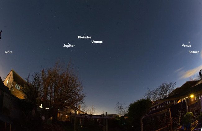 Редкий парад планет в конце февраля: в NASA назвали лучшее время для наблюдения