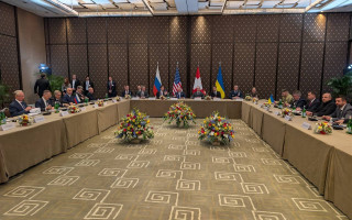 В Женеве стартовали переговоры Украины, РФ и США: Рустем Умеров показал первые фото встречи