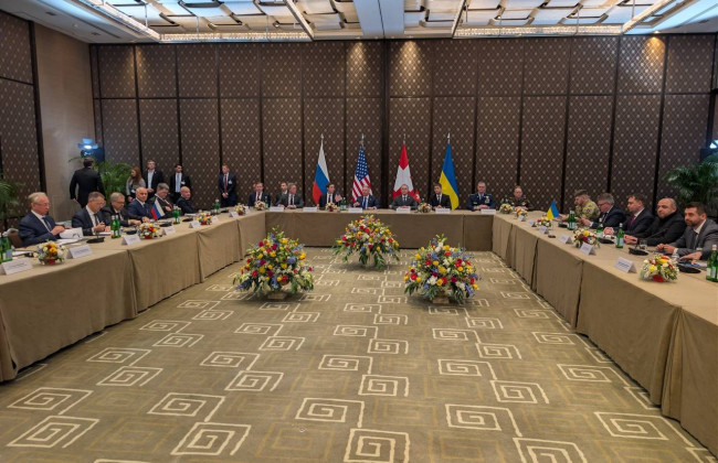 У Женеві стартували переговори України, РФ та США: Рустем Умєров показав перші фото зустрічі