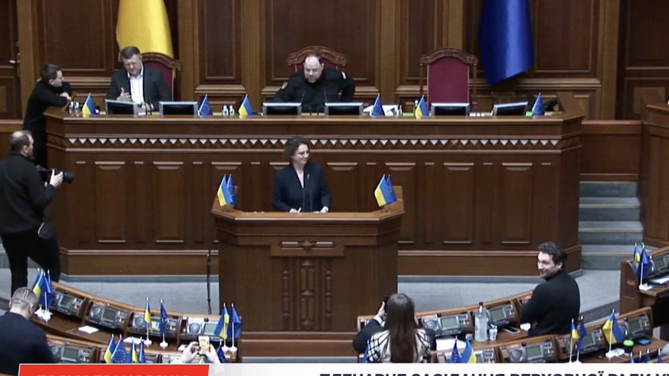 В Верховной Раде принесла присягу народного депутата Олеся Отраднова