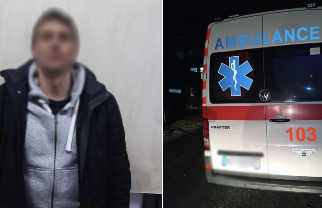 У Києві чоловік напав на «швидку», яка прибула йому допомогти