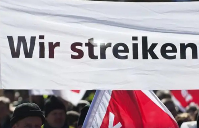 Стоять метро, автобуси та трамваї: у Німеччині страйк паралізував громадський транспорт