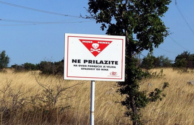 Хорватія офіційно оголосила країну вільною від мінної небезпеки через понад 30 років після війни