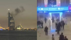 Иран ударил по международному аэропорту в Дубае и известному отелю Бурдж-аль-Араб, видео