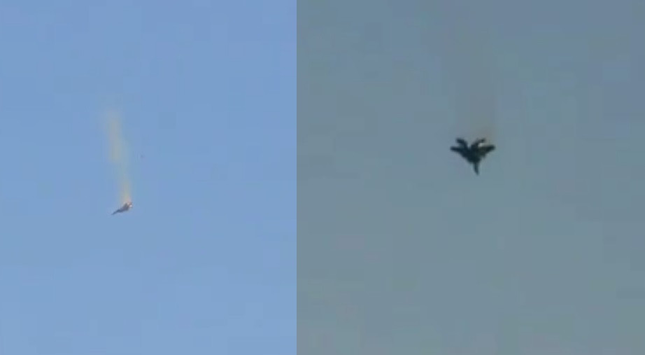 В Кувейте потерпел крушение американский самолет F-15, видео