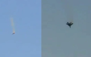 В Кувейте потерпел крушение американский самолет F-15, видео