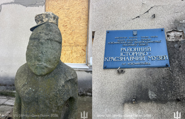 На Запоріжжя евакуювали кам’яних баб з-під ударів російських КАБів: фото