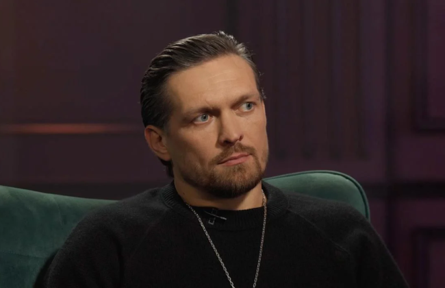 Олександр Усик заявив, що збирається йти в президенти