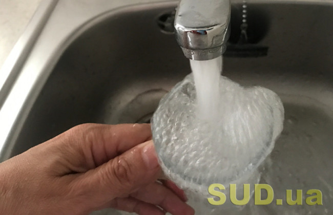 Комитет Рады рекомендует каждой семье иметь резерв воды по меньшей мере на 3 дня