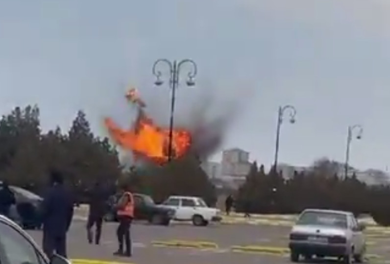 Іран дроном атакував аеропорт в Азербайджані, відео