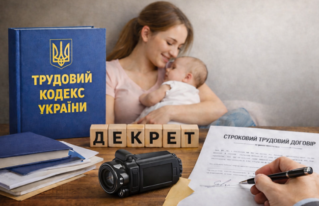 Декрет до 4 місяців, строкові договори й відеонагляд — спірні норми Трудового кодексу переглянуть