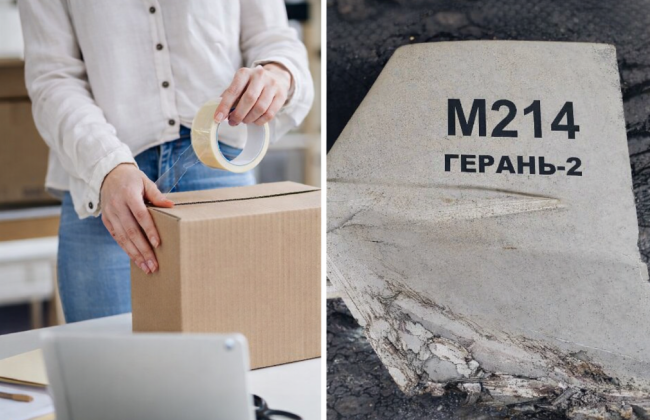 Жінка намагалася переслати поштою до Нідерландів деталь російського «шахеда» — покаранням став штраф