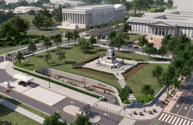 Білий дім планує новий центр перевірки відвідувачів під парком Шерман